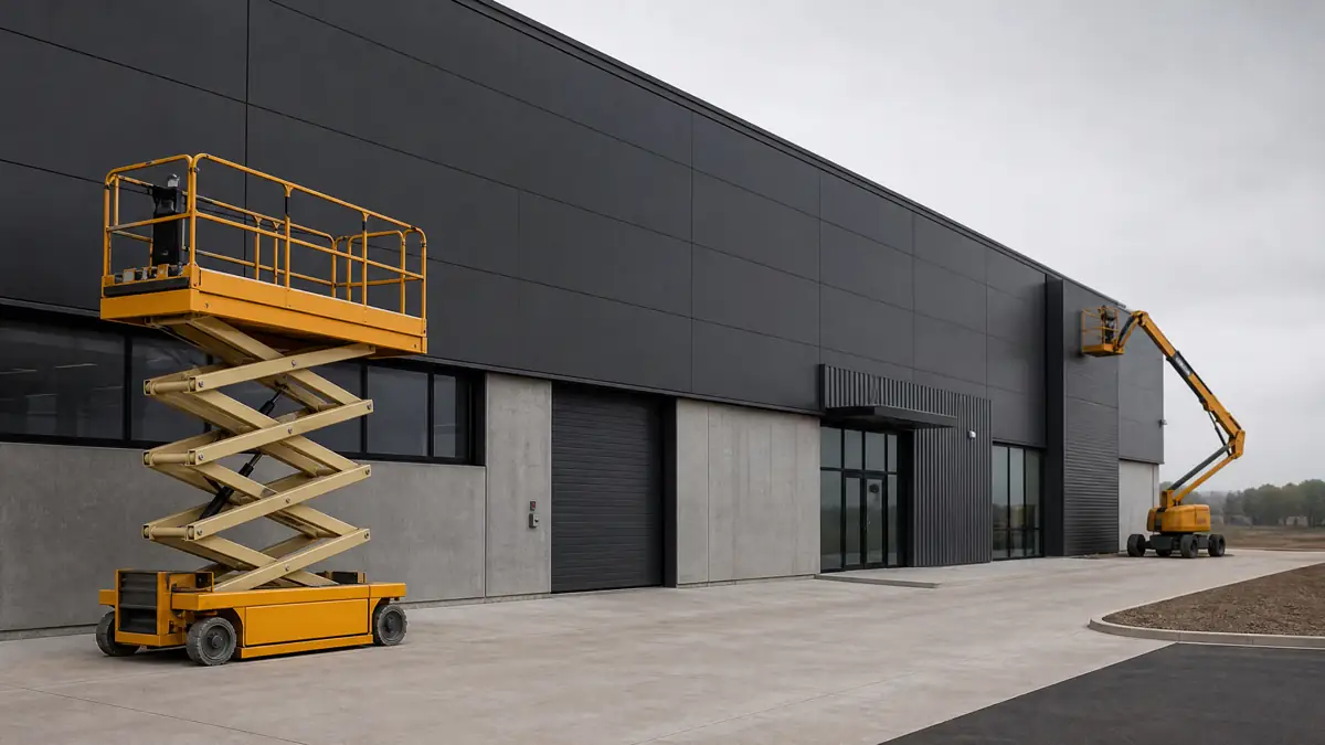 Aerial Lifts jobsite access in Sacramento