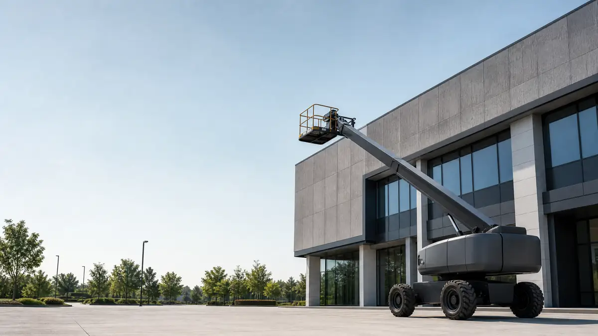 Telescopic Boom Lifts jobsite access in Sacramento